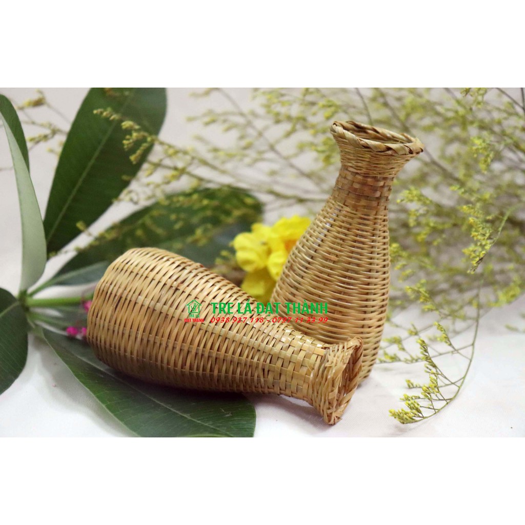 Bình hoa mini chụp hình trang trí size mini