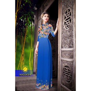 Vải Áo Dài Tằm Ý, Lụa Nhật  KAD243