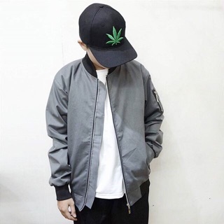 Áo khoác bomber trơn