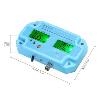Máy đo nước 3 trong 1 pH/TDS/TEMP màn hình kỹ thuật số LCD kèm phụ kiện chất lượng cao