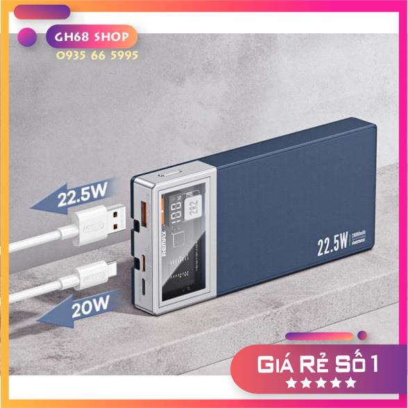 Sạc Dự Phòng 5 in 1 RPP-189 20.000mAh , 22.5w (sạc nhanh) - Chính Hãng Remax