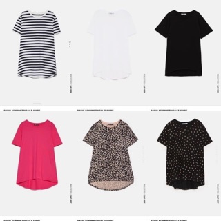 Áo đuôi tôm zara