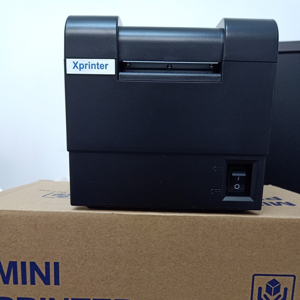 Máy in mã vạch, tem nhiệt trà chanh trà sữa khổ 1 tem giá rẻ Xprinter XP-235B | BigBuy360 - bigbuy360.vn