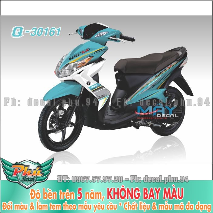 Tem rời Luvias Trắng xanh Lc (X) -1