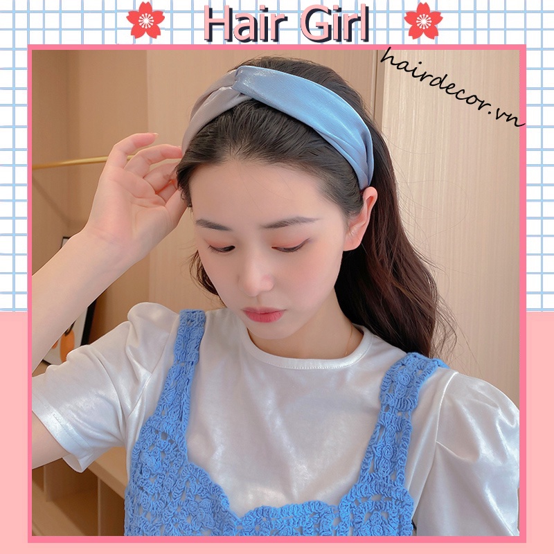 Băng đô bằng vải phong cách retro hợp thời trang cho nữ