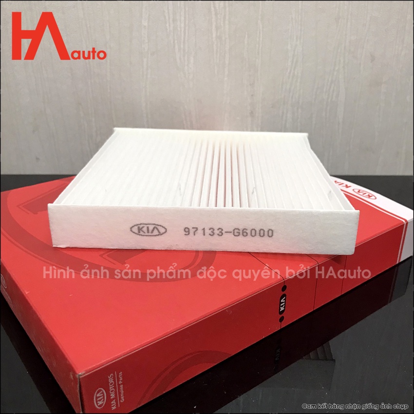 Lọc gió điều hòa Kia Morning GT-Line/ X-Line, Picanto , Grand i10 đời 21-23. Mã 97133- G6000