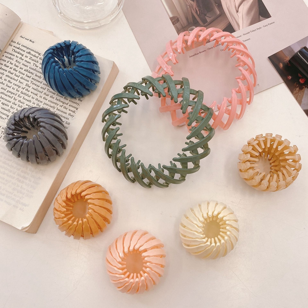 Kẹp Tóc Hình Tổ Chim Kiểu Vintage Đơn Giản Cho Nữ