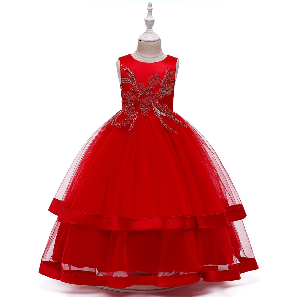 Đầm công chúa hàng Quảng Châu chất cotton thoáng mát - nhiều màu siêu xinh xắn, dễ thương