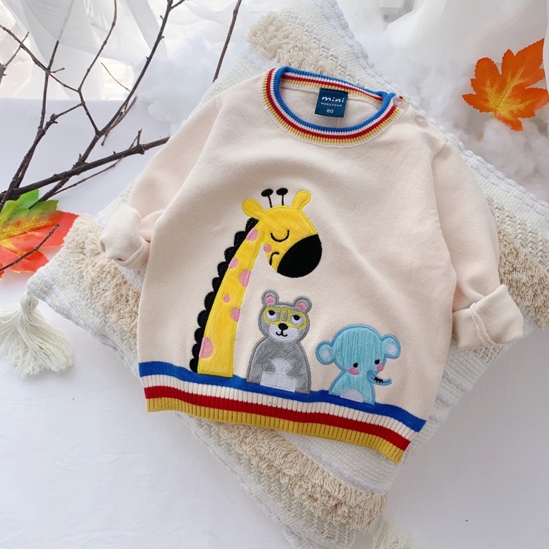 ÁO LEN NHÍ 7 MẪU CHO BÉ SIÊU XINH