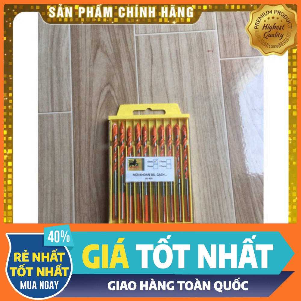 [ HÀNG CHÍNH HÃNG - GIÁ TỐT NHẤT ] Mũi khoan Đa năng chất lượng -khoan gạch men, mũi khoan đá