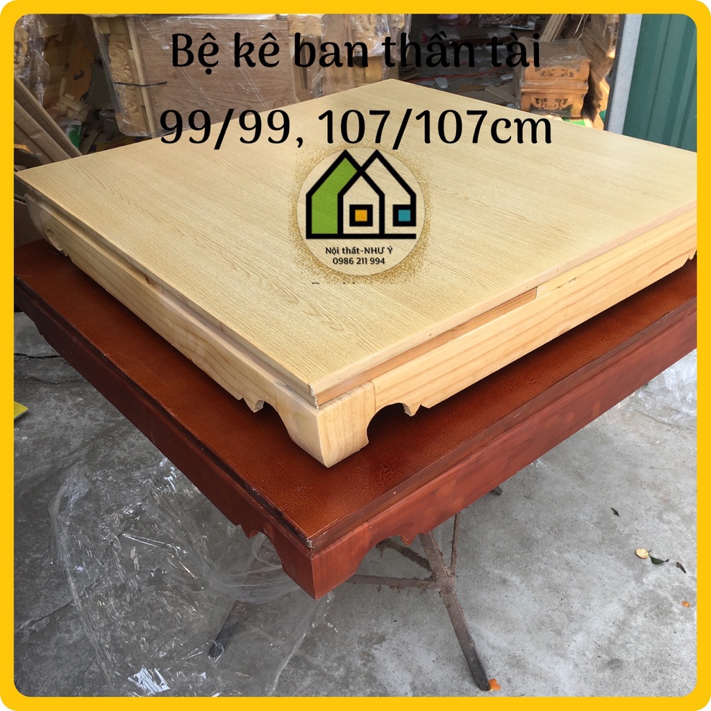Bệ kê đặt ban thần tài chân quỳ