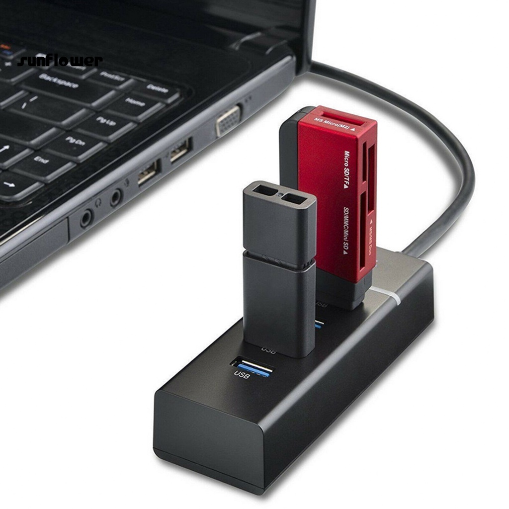 Bộ chia 4 cổng usb 3.0 LENOVO cho máy tính xách tay