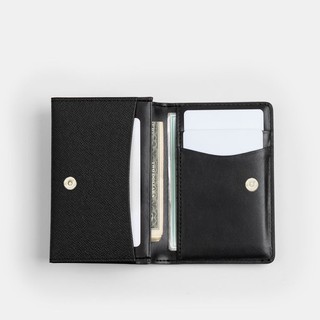 Ví Mini Đựng Thẻ Unisex Cardholder LUCY Da Saffiano Thương Hiệu DOLANTO