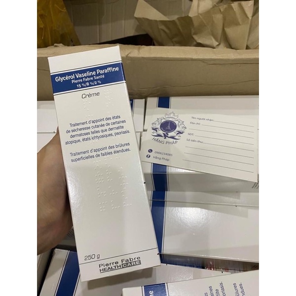 Kem nẻ chàm Dexeryl (Glycerol Vaseline Paraffine)- Pháp 250gr