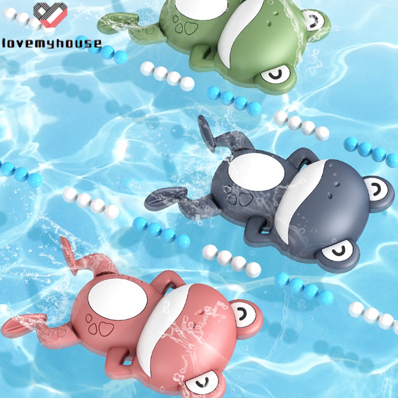 Baby Bath Toys Cute Clockwork Animals Frog Water Toys Swimming Pool Water Game Best Gifts for Children