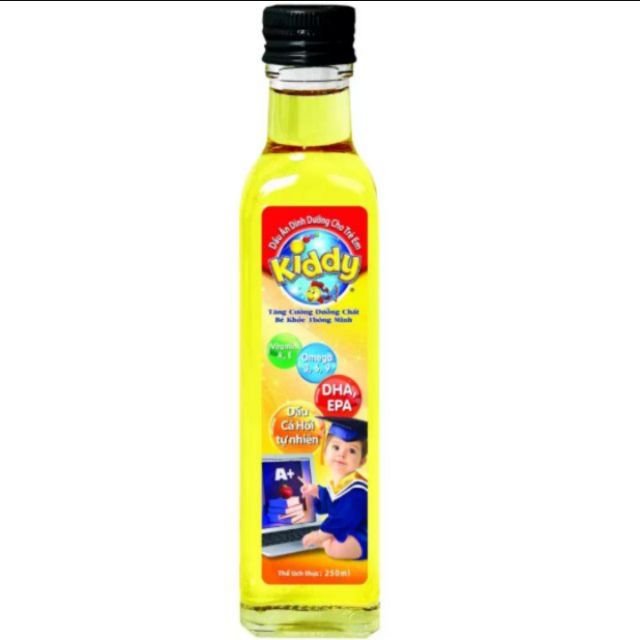 Dầu ăn Dinh dưỡng cho trẻ em Kiddy 250ml