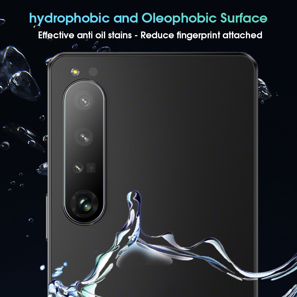 Kính Cường Lực 9H Bảo Vệ Ống Kính Máy Ảnh Sau Cho Sony Xperia 1 IV / Full HD