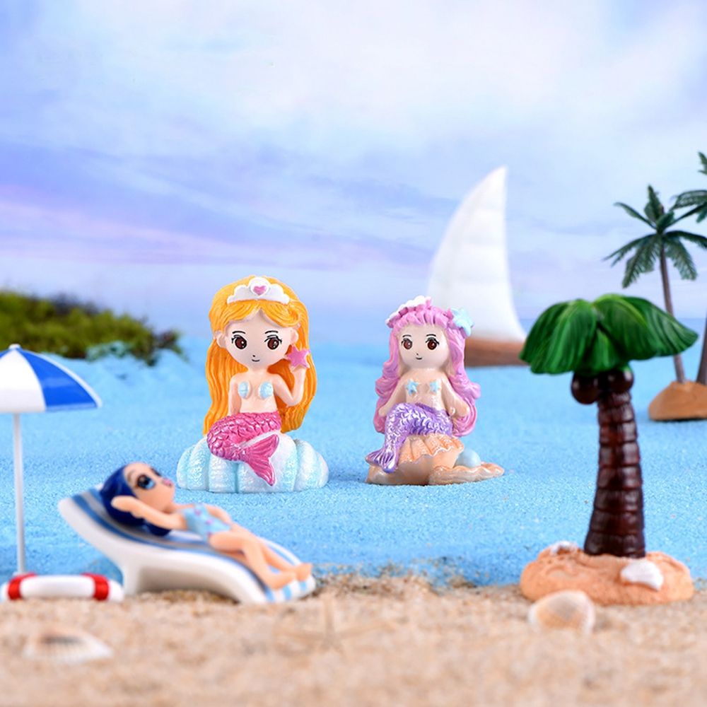 YIYU 1 mô hình cá voi hoạt hình dễ thương dùng trang trí tiểu cảnh