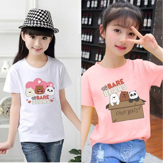 Áo we bare bears cho bé trai bé gái cực hot
