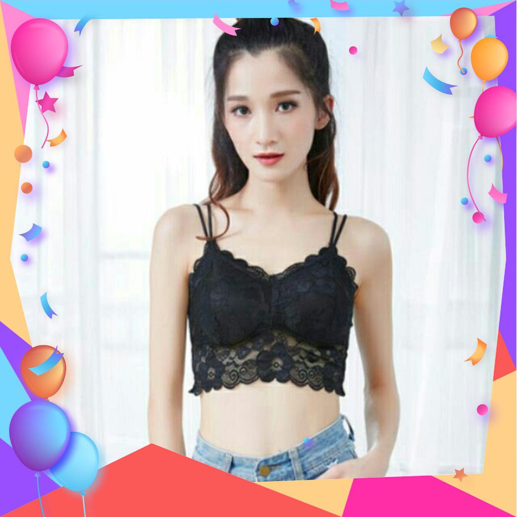 ÁO BRA 2 DÂY REN MÃ 618  BC_CHIC LINGERIE