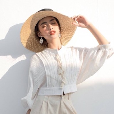 Hoa Tai Đá Cô Dâu Đẹp Dáng Dài Giot Nước Thời Trang NHÀ NHỎ 025