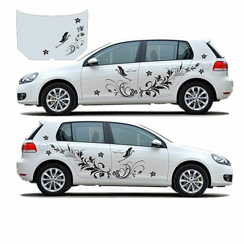 Đề can họa tiết hoa văn ôtô, xe hơi cao cấp