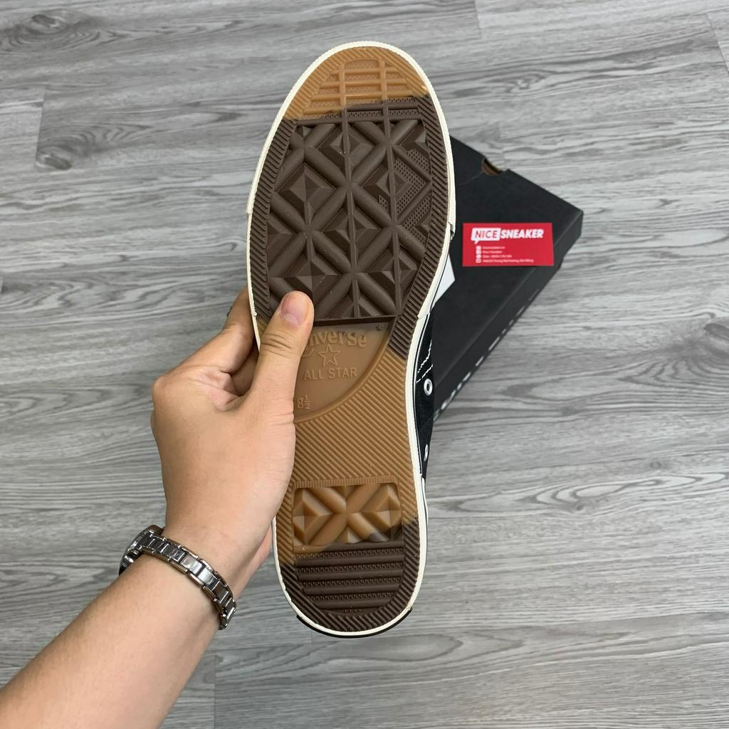 Giày Converse Chuck 70 Plus Black, Giày Thể Thao Cv Đen Full Box - NICE SNEAKER | Chất lượng siêu cấp.