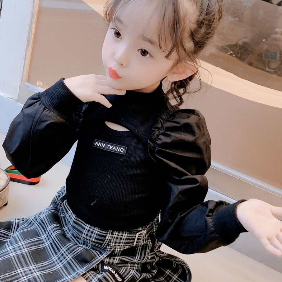 Hàng Có Sẵn Bán Chạy Áo Sweater Công Chúa Tay Phồng Nhiều Kiểu Dáng Phong Cách Xuân Thu Cho Bé Gái