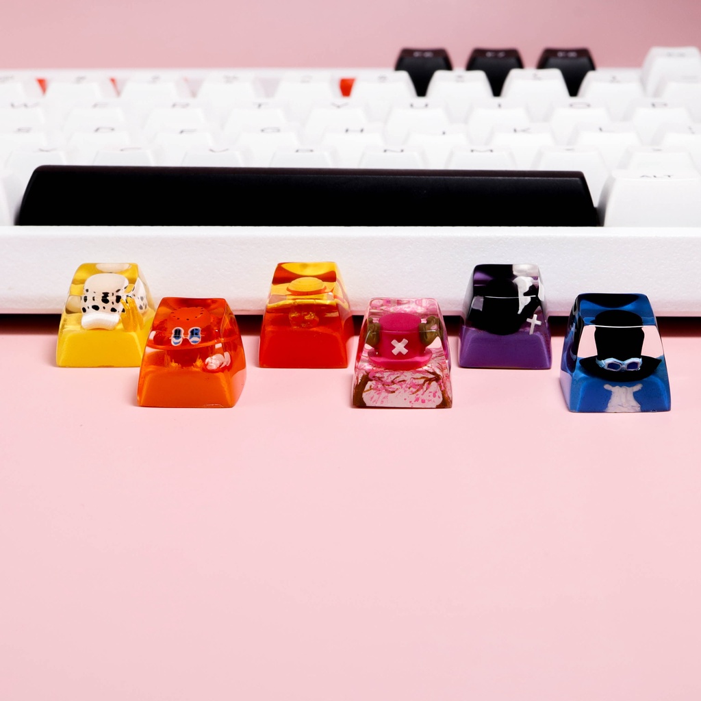 One Piece Luffy Keycaps, Nút bàn phím lẻ mũ One Piece