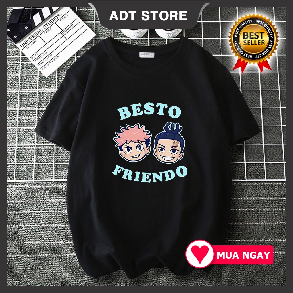 Áo thun hình Jujutsu Kaisen My Besto Friendo Todo Aoi cực chất giá rẻ mẫu HOT bán chạy