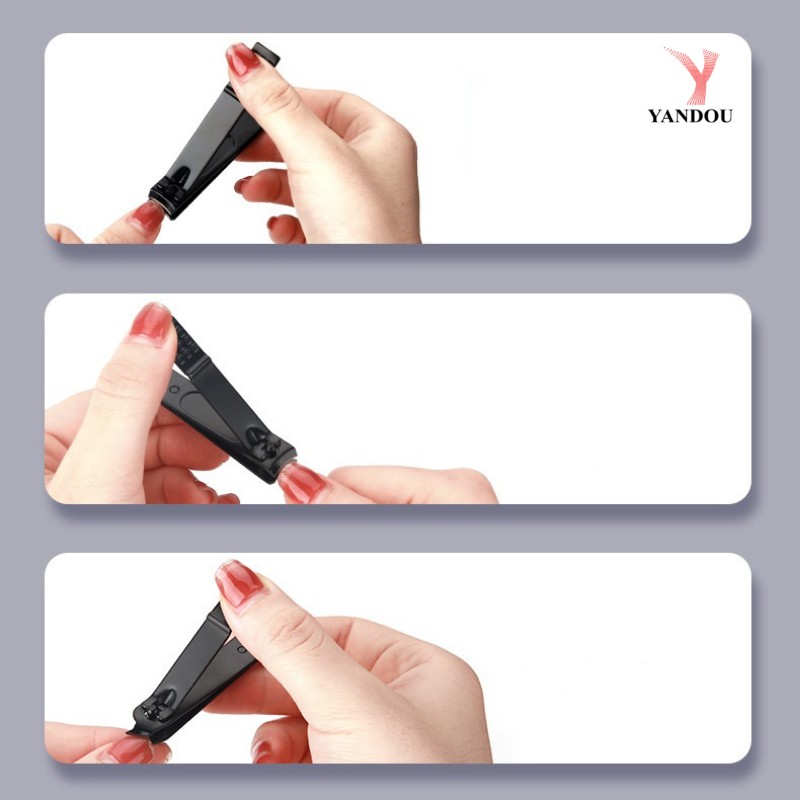 Bấm móng tay Yandou M3 đồ cắt móng tay thép không gỉ kèm hộp thanh gọn