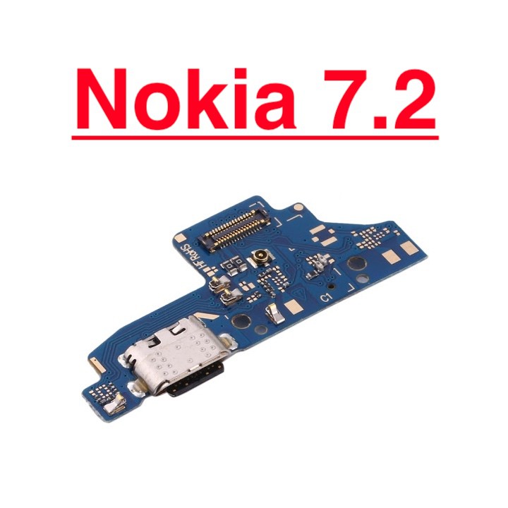 Cụm mạch sạc NOKIA 7.2 kèm micro jack tai nghe charger port usb bo main mainboard cổng chân sạc thay thế
