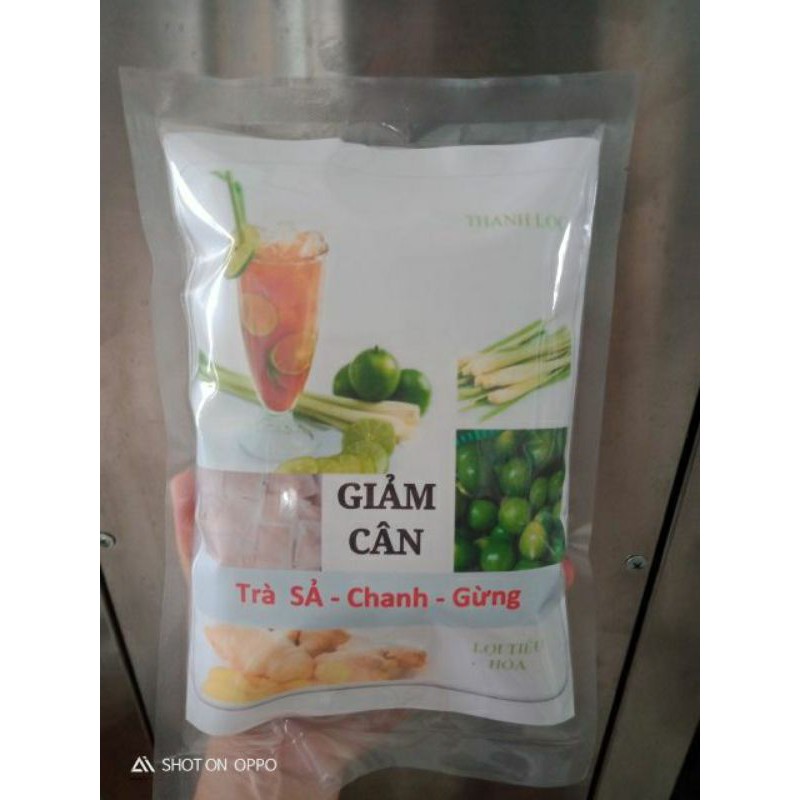 Trà giảm cân Sả Chanh Gừng  an toàn cho mọi lứa tuổi không cần ăn kiêng