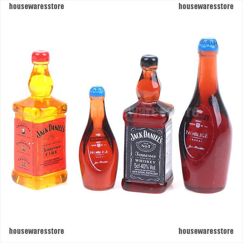 Bộ 10 Bình Nước Mini Tỉ Lệ 1: 12 Trang Trí Nhà Búp Bê