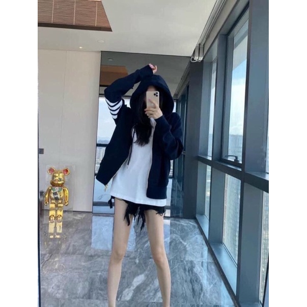 ÁO KHOÁC NỈ CÓ MŨ