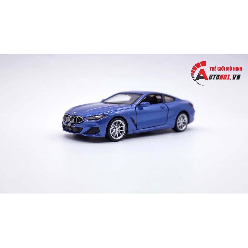 MÔ HÌNH XE BMW M850i COUPLE BLUE 1:35 DIECAST METAL 7460