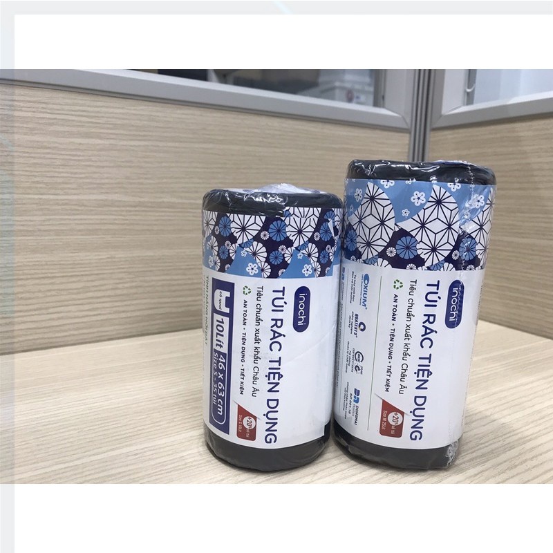 Túi Đựng Rác INOCHI Tự Phân Hủy Tiện Dụng Đạt Tiêu Chuẩn Nhật Bản 10L-25L-50L