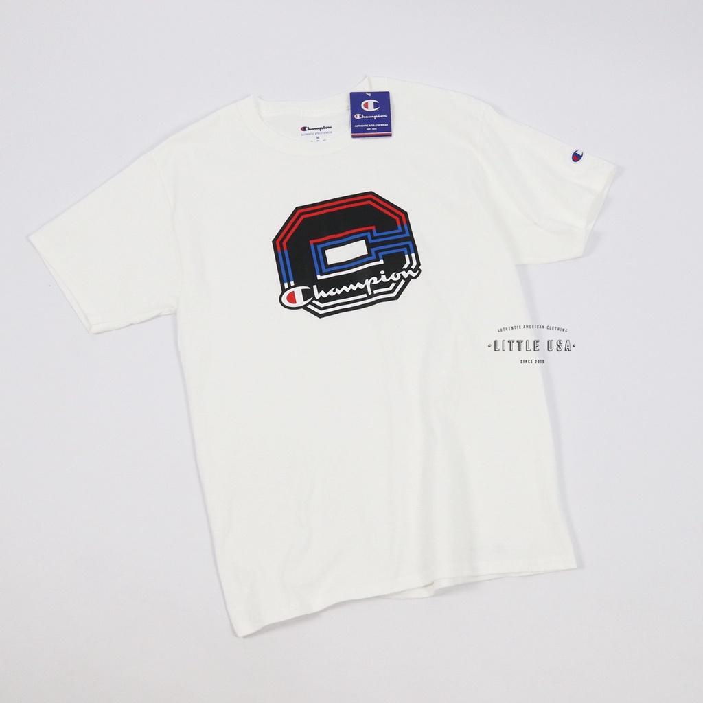 Áo Thun CHAMPION® TAGLESS In Block C - Unisex Nam Nữ