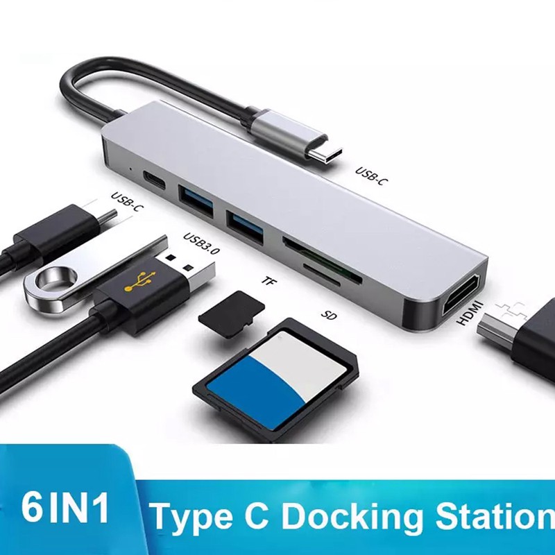 Bộ Chuyển Đổi Usb 3.1 Type-C Sang Hdmi Hub Cho Macbook Pro / Huawei / Matebook