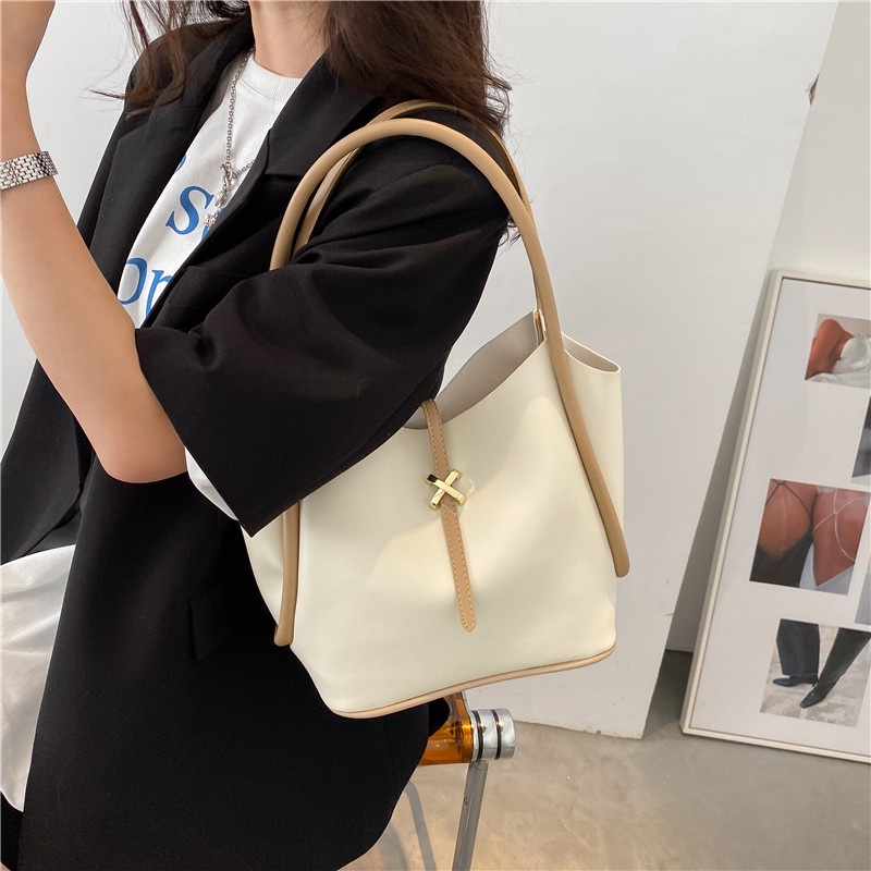 Túi Xách Kẹp Nách Cỡ Lớn Thiết Kế Đơn Giản Thời Trang Cho Nữ
