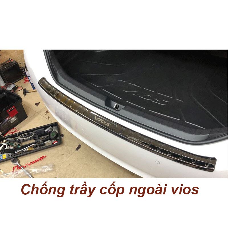 Chống Trầy Cốp Titan Xe Toyota Vios 2019-2021 tặng keo trợ dính