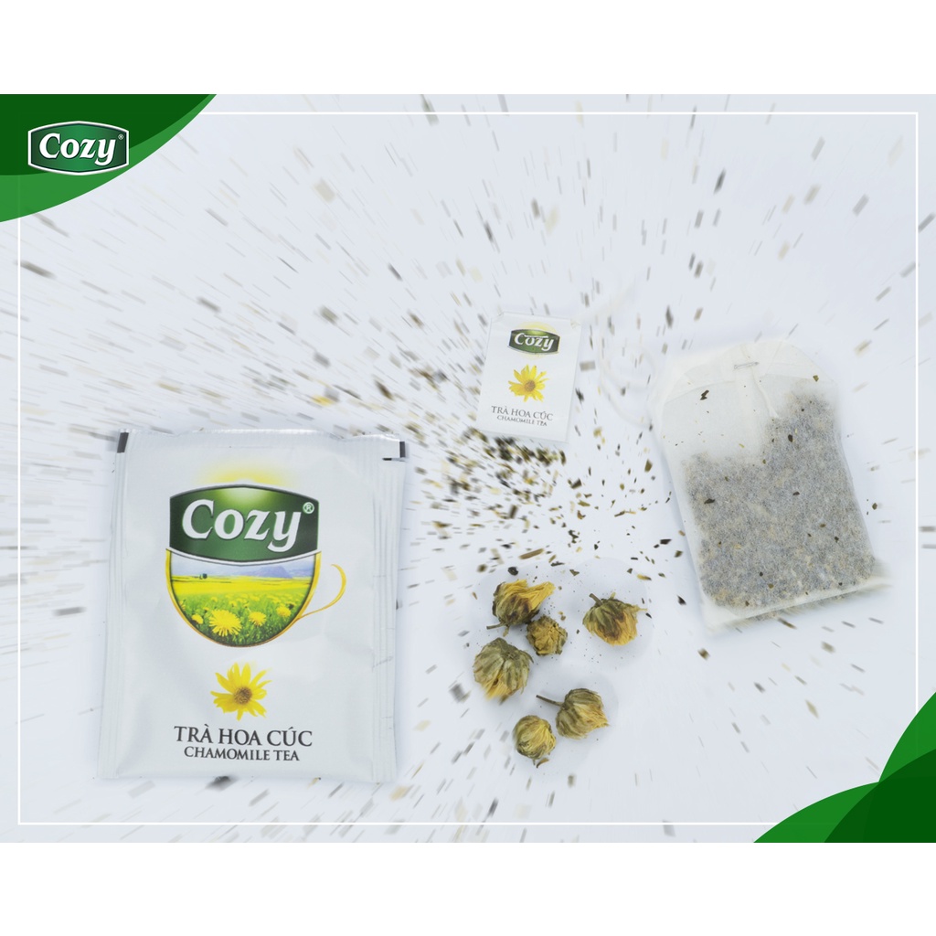 [Hộp 40g] TRÀ HOA CÚC TÚI LỌC [VN] COZY Chamomile Tea (bph-hk)