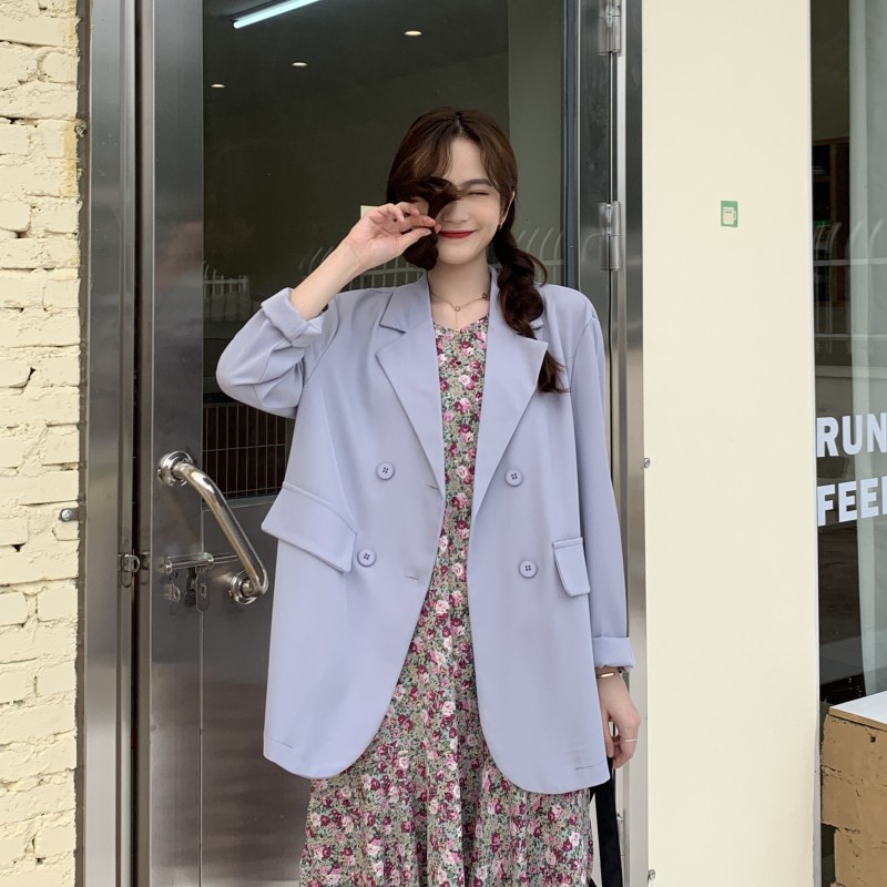 [SẴN]-Áo Blazer mỏng 1 lớp tay dài (C97)