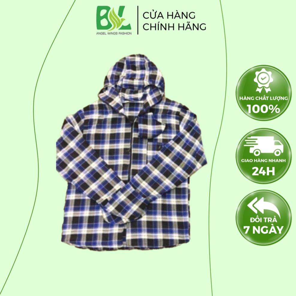 Áo Chống Nắng Kẻ Nam Hai Lớp BL Fashion,Chất Vải Thô kate mịn đẹp Đẹp