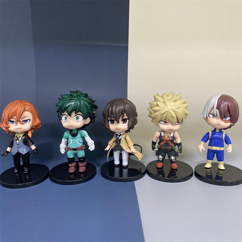 Mô hình nhân vật Midoriya,Bakugo,Todoroki Shoto - My Hero Academia