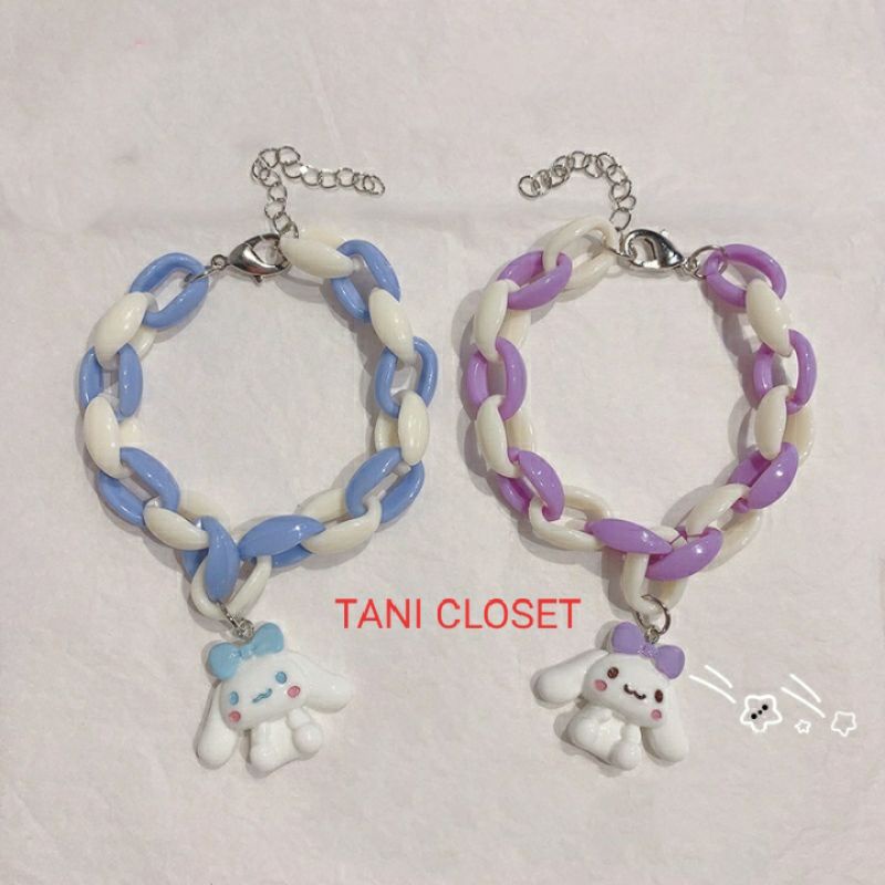 Lắc Tay Sắc Màu Cinnamoroll Xinh Xắn