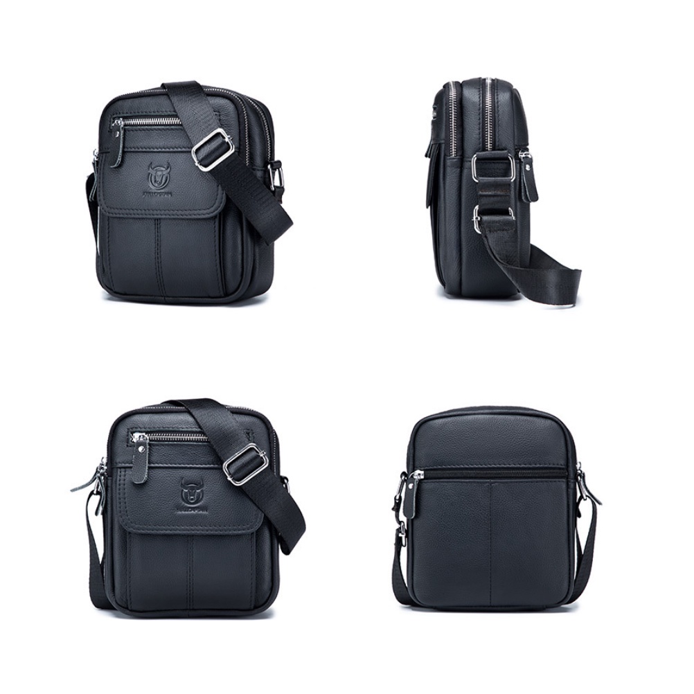 Túi đeo chéo nam 100% da bò thật cao cấp phong cách mới