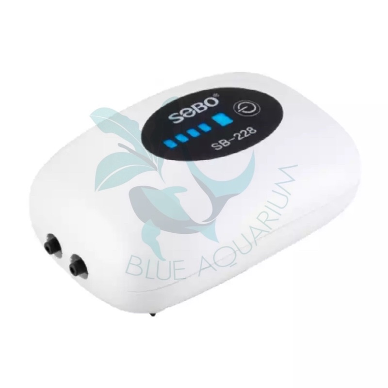 Máy sủi tích điện AC/DC 2 vòi siêu êm Sobo SB-228