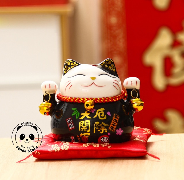Nhập mã giảm giá để giảm 30%. Mèo may mắn , mèo thần tài 13cm | BigBuy360 - bigbuy360.vn