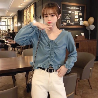 Áo kiểu ulzzang rút ngực (order)